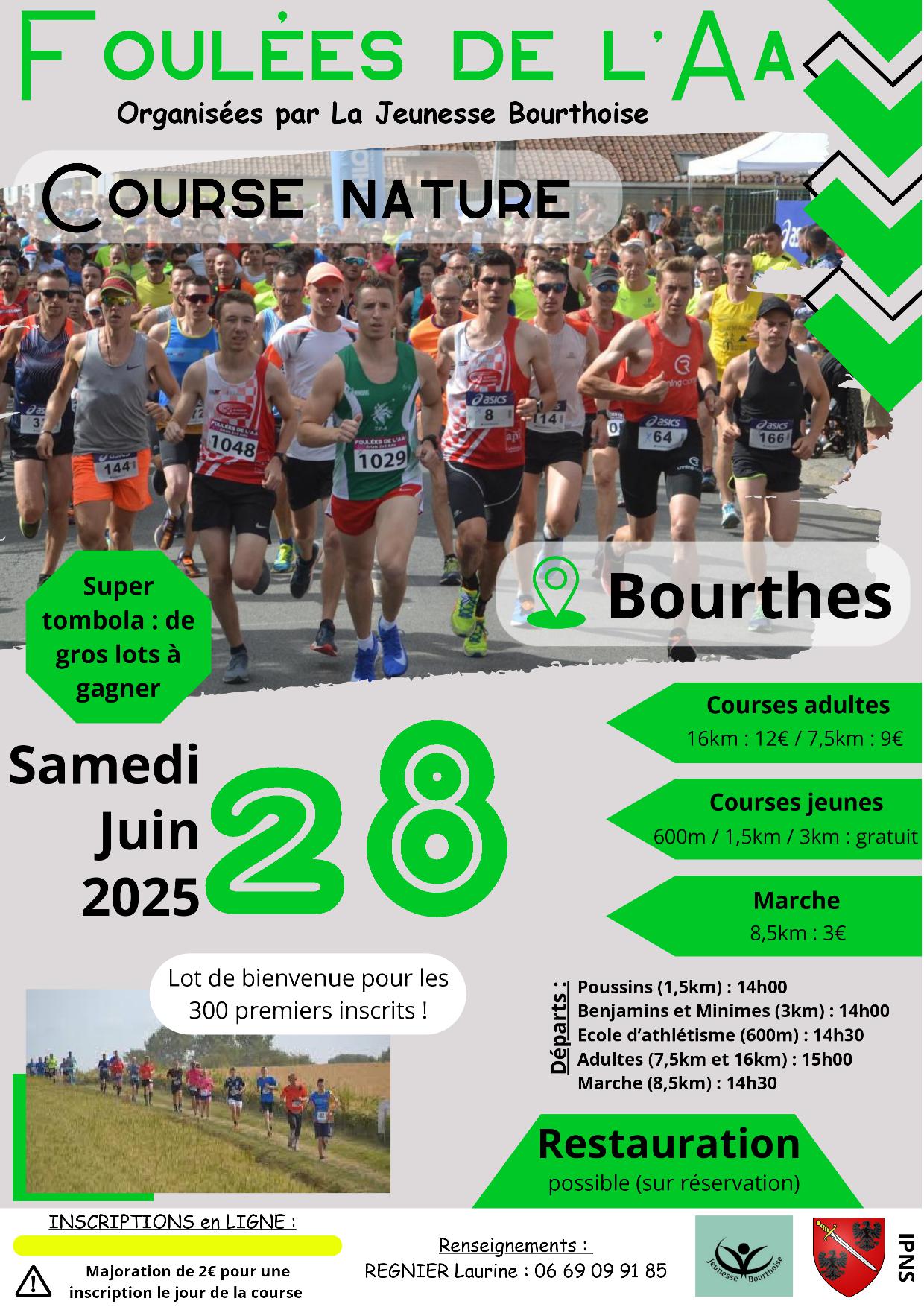Affiche Foulées de l'Aa