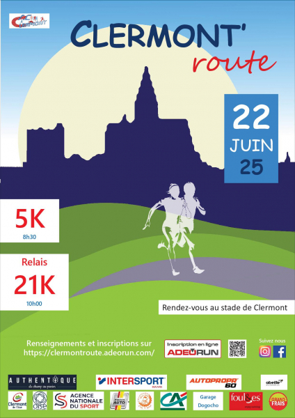 Afficheclermonroute